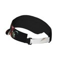 thumbnail image 2 of Fotbe Flower Horn Skull Visera Deportiva con Diseño, Gorra Abierta Ajustable de Algodón para Mujer y Hombre, 2 of 7