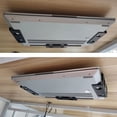 thumbnail image 3 of SIABC-Black Under Desk Laptop Holder Mount with Screw, Under Desk Laptop Mount Bracket, Add On Under Table Keyboard Storage (3 Pcs), 3 of 4