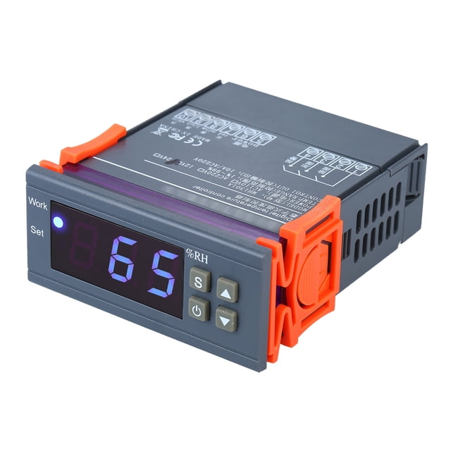Amdohai Régulateur d'Humidité Numérique Haute Précision Régulateur d'Humidité Capacitif Hygrostat