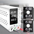 thumbnail image 4 of Fuente De Alimentación Dc Fuente de alimentación CC de 30V y 10A, regulador de corriente de voltaje Variable duradero ajustable, 4 of 8