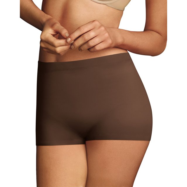 Maidenform Shorty Lissant pour Femmes, m, Nude6/Bronze