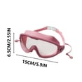 thumbnail image 2 of Ohufall Hd Large Frame Waterproof Swim Goggles For Adults Anti Fog Pool Goggles, 2 of 2