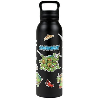 Transformers OFFICIAL Vintage Autobot Logo 18 oz Insulated Water Bottle,  Leak Resistant, Vacuum Insulated Stainless Steel with 2-in-1 Loop Cap