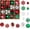 Multicolor#1, variant on Gingprous 50Pcs Christmas Tree Ornaments - 2.36''/60mm Christmas Ball Ornaments Set for Xmas Tree Holiday Party Wedding Home Decorations (Red & White)