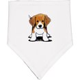 thumbnail image 2 of Inktastic Beagle Baby Bandana Bib, 2 of 4