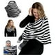 thumbnail image 1 of Tira de bufanda de enfermería Funda de lactancia estampada Chal Algodón Funda de asiento de coche de bebé para niñas y niños, 1 of 6