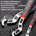 thumbnail image 5 of DTREELS Multi Function Self Locking Pipe Wrench Set Self Adjusting Wrench For Plumbing Tasks Standard And Irregular Nuts, 5 of 8