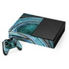 Skinit Geode Turquoise Watercolor Geode Xbox One Console and Controller Bundle Skin