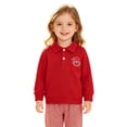 thumbnail image 6 of Gerichy Toddler Baby Boy Christmas Outfit Tree Embroidery Long Sleeve Polo Collared Sweatshirt Plaid Pants Set Clothes 12 18 24 Months 2T 3T 4T, 6 of 7