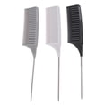 thumbnail image 4 of Parting Comb, Foiling Comb Safe Compact Glossy Round Professional Reliable  For Individual Hairdressing For Barber Shops For, 4 of 8
