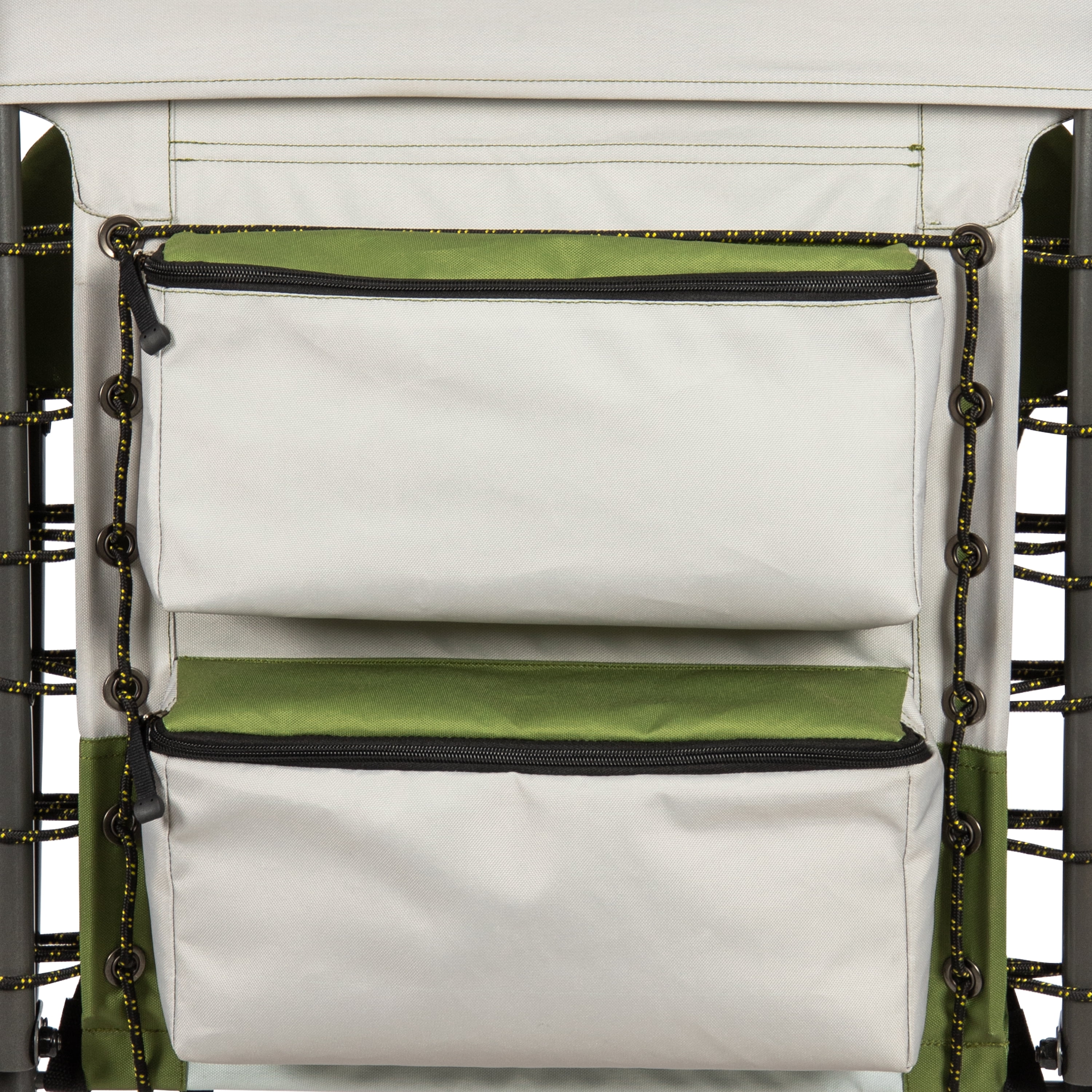 (2 pack) Ozark Trail Adult Bungee Backpack Chair - Moss Green