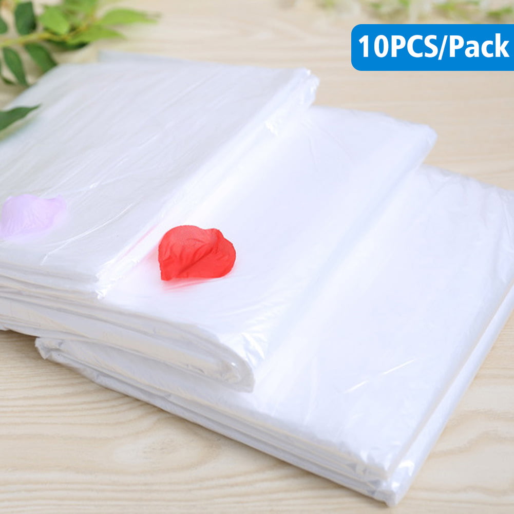 10 Pcs TopZK 10 Pack Disposable Bathtub Cover Liner 90x47 Inch Disposable Individual Bathtub Bag Film for Traveling/Hotel/Household/Salon 