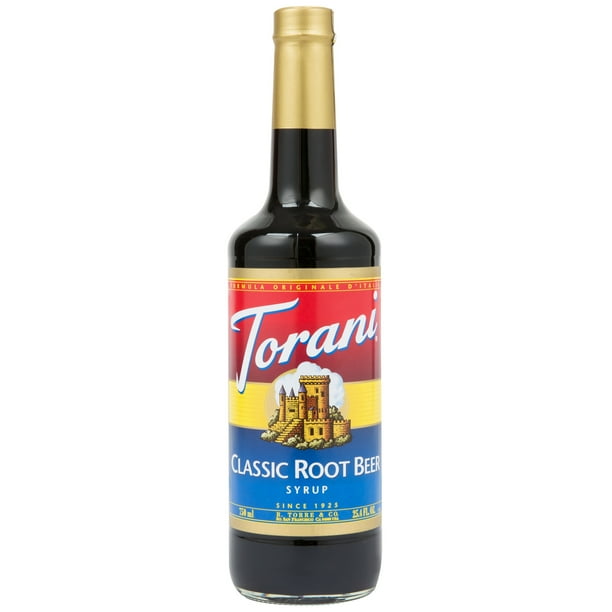 Torani 750 mL Sirop Aromatisant à la Racine de Bière
