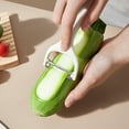 thumbnail image 5 of Ikohbadg Travel Cutting Board Set, Kitchen Small Tool Chopping Board, 4 Pcs Portable Mini Camping Plastic Cutting Board Set & Stainless Steel Knife with Sheath, Fruits & Vegetable Peeler, White, 5 of 9