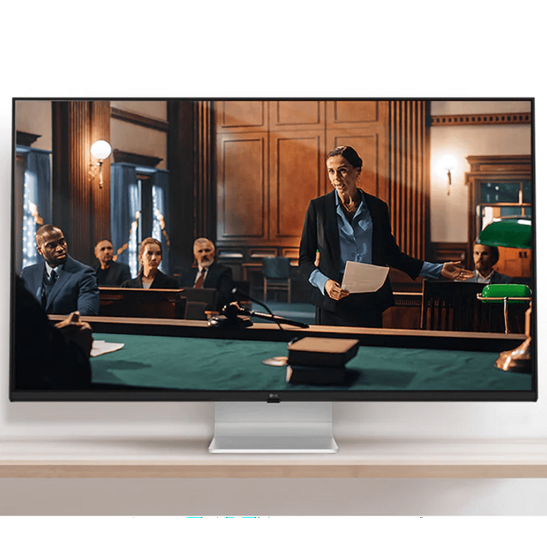 LG 42.5 inch WIDE 4K HDR IPS Smart Monitor 43SQ700S with