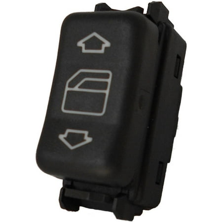 Mercedes Benz 300TD Turbo Passenger Power Window Switch 1987 (Left Front & Rear in Center Console) (electric control panel lock button auto driver passenger door)