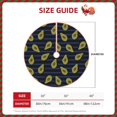 thumbnail image 4 of Kll Avocado Christmas Tree Skirt 36",Party Decorations Farmhouse For Christmas Decorations Holiday Party, 4 of 8