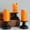 Orange#3, variant on Suncoda Halloween Pumpkin Lights Halloween LED Candle Light Halloween Decoration Pum-Pkin Lantern Pumpkin Decorations