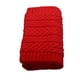 thumbnail image 4 of NEOSAN Bufanda gruesa de punto acanalado para mujer, invierno, círculo infinito, crochet, rojo, 4 of 5