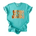 thumbnail image 3 of Jesus Shirt for Women Floral Leopard Christian Easter Graphic Tee, Seafoam Shirt, S, 3 of 8