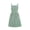 Sage Green, variant on DOVACKA Cotton Linen Pinafore Apron Dress for Women with Pockets Cute Art Chef Aprons for Kitchen Baking Gardening Painting