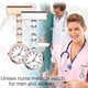 thumbnail image 2 of Reloj de bolsillo para enfermera, Pin de solapa para médico, reloj de bolsillo colgante con Clip, 1 ud., 2 of 8