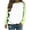 a Green, variant on Lindreshi Long Sleeve Shirts for Women Women's Raglan Sleeve Top Colored Round Neck Loose Long Sleeve Pullover Sweater Long Sleeve Round Neck Top/Shirt