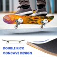 thumbnail image 6 of 31"x8" Sunflower Field Complete Skateboards for Beginners, Double Kick 7 Ply Maple Deck Sunset Golden Sky Skateboard with Wheels, Gifts for Kids Teens, 6 of 8