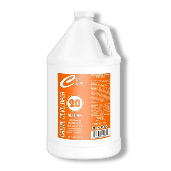 COLOR CAPTURE - Cream Developer 20 Vol, Maximum Coverage, 128oz
