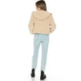 thumbnail image 4 of Cali1850 Women's Hooded Teddy Jacket, 4 of 4