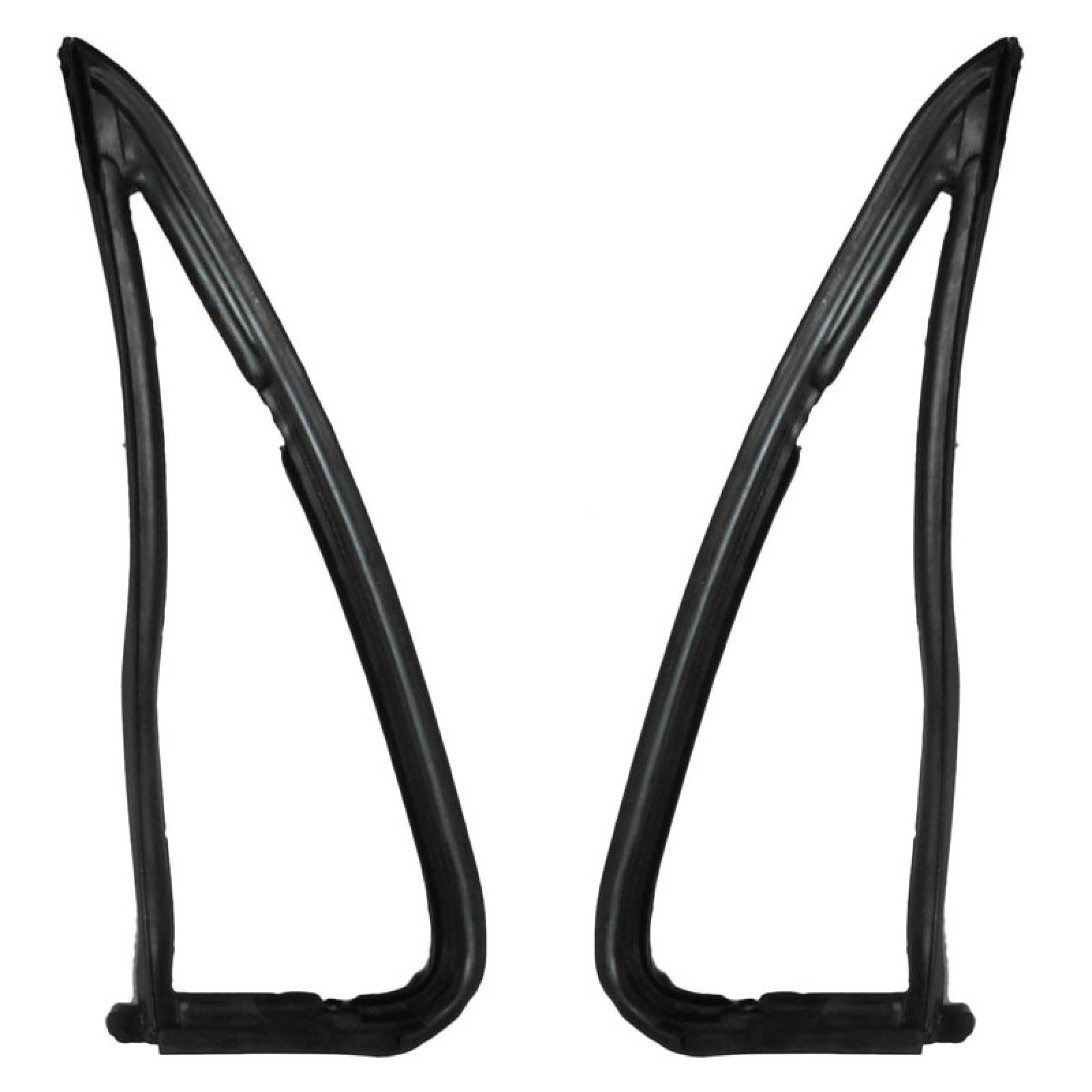 Front Vent Glass Window Weatherstrip Seals Set For 19811991 Chevy GMC