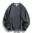 thumbnail image 2 of Men'S Tops Autumn And Winter Fashion Casual Casual Loose Turtleneck Solid Color Polar Sweater Top Hoodless Sweatshirts, 2 of 4