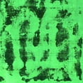 thumbnail image 1 of Ahgly Company Indoor Square Abstract Green Modern Area Rugs, 4' Square, 1 of 4