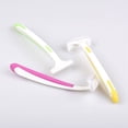 thumbnail image 1 of 3PCS Razors for Women Hair Removal Beauty Razor Bikini Area Shaver Lady Manual Shaving Knife Armpit Hair Knife Waterproof Non-Slip Trimmer Premium Shaving Razor for Travel Carry, 1 of 5