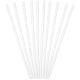thumbnail image 1 of 10 pajitas transparentes reutilizables de silicona, largas y flexibles., 1 of 7
