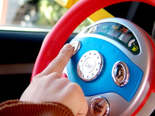 toy steering wheel for back seat