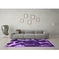 thumbnail image 3 of Ahgly Company Indoor Rectangle Abstract Purple Modern Area Rugs, 7' x 9', 3 of 4