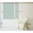 thumbnail image 5 of Ambesonne Nautical Peel & Stick Wallpaper for Home, Ocean Whale Starfish Art, 13"x72", Burnt Sienna Sea Blue, 5 of 5