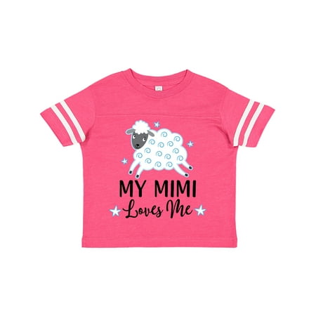 

Inktastic My Mimi Loves Me Baby Lamb Gift Toddler Boy or Toddler Girl T-Shirt