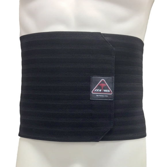 ITA-MED Men’s Breathable Elastic Postsurgical Recovery Abdominal and Back Support Wrap/Binder