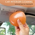 thumbnail image 2 of Car Cleaning Gel Car Cleaning Putty Car Putty Car Interior Cleaner Car Slime Car Detailing Kit Car Accessories White Elephant Gifts for Men Women Teens Adults Christmas Stocking Stuffers 2Pack, 2 of 5