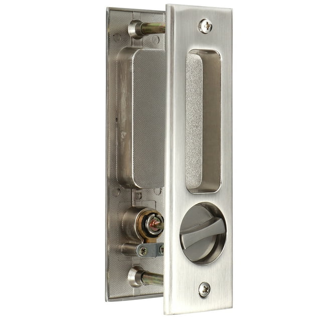 Yctze Sliding Door Lock Latch Handle Set Durable Zinc Alloy Material Smooth Surface Suitable for Wooden and Sliding Doors