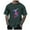 Dark Green, variant on PMUYBHF V Neck T Shirts Men White and Black Men's Summer Home Outdoor Short Sleeved Round Neck Short Sleeved T Shirt Hop Mens Tshirts Graphic Men's Dress Shirts Black