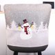 thumbnail image 4 of Juego de 4 fundas para sillas navideñas de Papá Noel, rojas y blancas, para respaldo de silla, para mesa festiva, decoración de estilo tradicional, 4 of 7