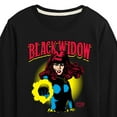 thumbnail image 3 of Marvel - Black Widow Logo - Toddler And Youth Long Sleeve Graphic T-Shirt, 3 of 5