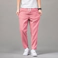 thumbnail image 2 of Pantalones casuales de bolsillo para hombre, pantalones largos, baratos, de moda, 2024, estilo coreano, holgados, de talla grande, elegantes, de alta calidad, para hombre, 2 of 5