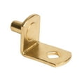 thumbnail image 2 of Knape & Vogt 345 BR Steel Brass Look Shelf Support- Pack Of 100, 2 of 2