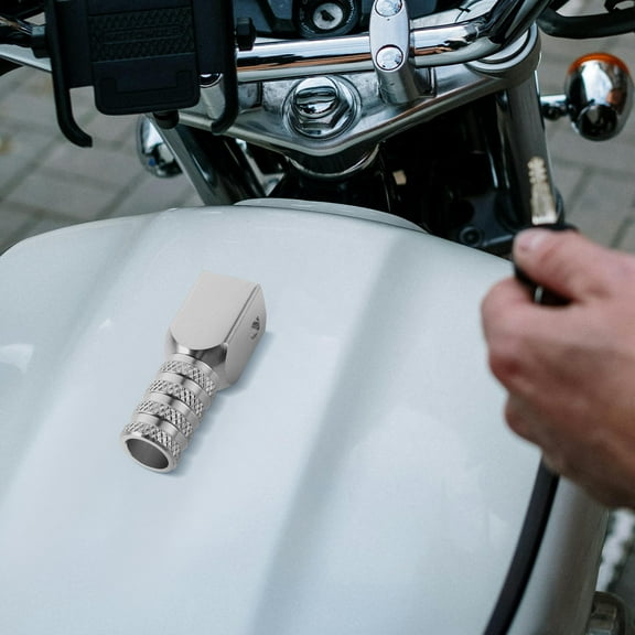 WHAMVOX Motorcycle Shift Lever Replacement Tip Universal Motorcycle Brake Lever Head CNC Aluminum Gear Shifter Peg for Precise Operation