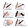 thumbnail image 3 of 18Pcs Manicure Set Stainless Steel Nail Clippers Pedicure Knife Tool Kit for Home, 3 of 8
