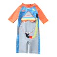 thumbnail image 1 of Traje de baño para niños Traje de baño de una pieza para niños Protección Tiburón Naranja XXL Zulema Traje de baño para niños, 1 of 8